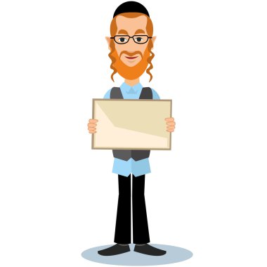 Ortodoks Yahudi, hassid afiş