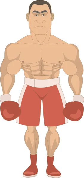 Boxeador — Archivo Imágenes Vectoriales