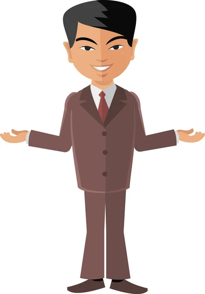 Chinese businessman — Stock Vector