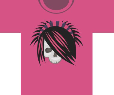 karikatür kafatası