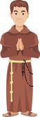 františkánský mnich