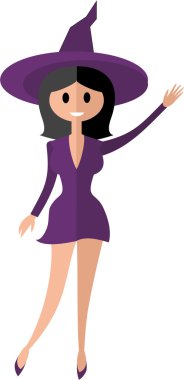 seksi Halloween cadı