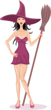 seksi Halloween cadı