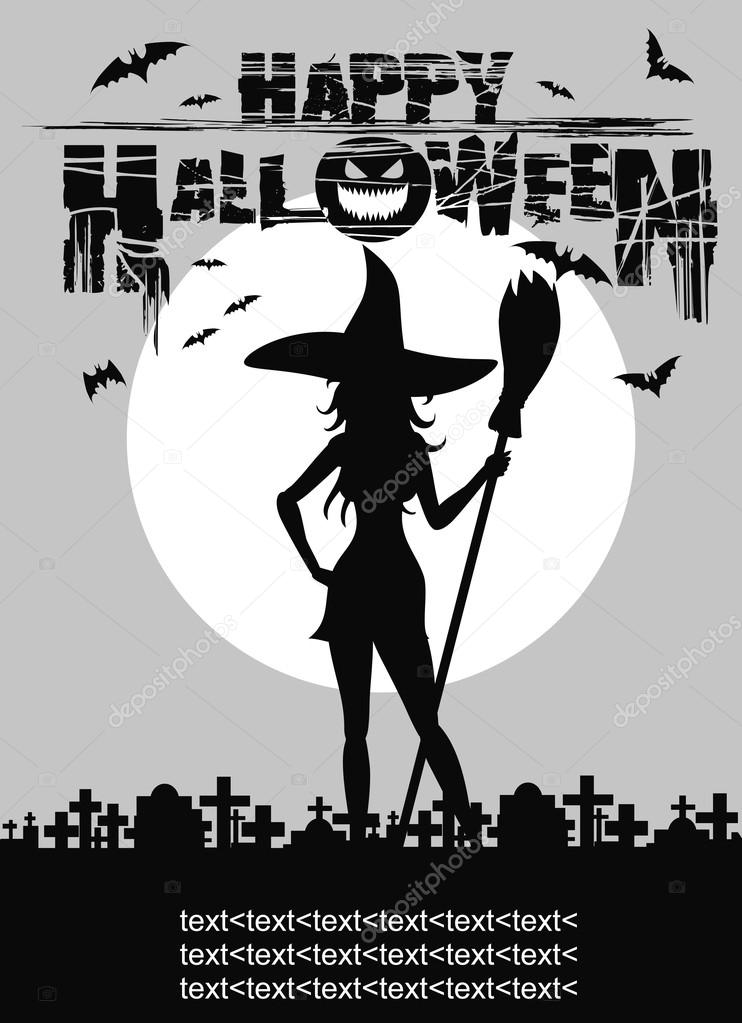 halloween party banner, poster