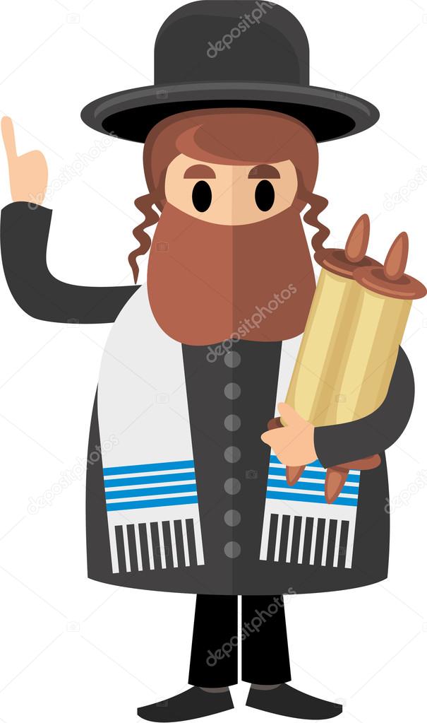 flat-jew rabbi israel judaist hasid