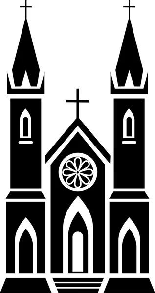 Cathoic kerk christelijke godsdienst — Stockvector