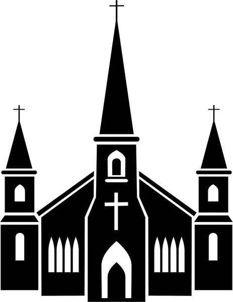 Katholische Kirche christliche Religion — Stockvektor