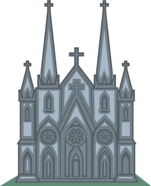 Katholische Kirche christliche Religion — Stockvektor