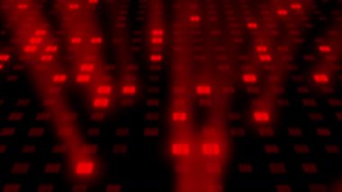 Siyahın içinden geçen büyük veri dijital kodu