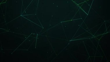 Siyahın içinden geçen büyük veri dijital kodu