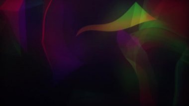 Siyahın içinden geçen büyük veri dijital kodu