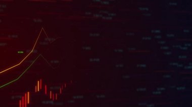 Çevrimiçi kripto para birimi borsa grafiği