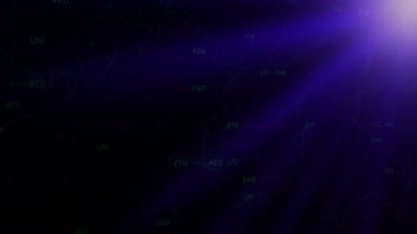 Çevrimiçi kripto para birimi borsa grafiği