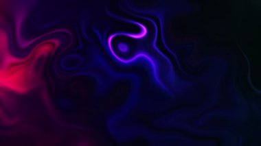 Renkli dalga gradyan animasyonu yavaş çekim arkaplanı