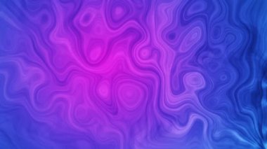 Renkli dalga gradyan animasyonu yavaş çekim arkaplanı