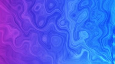 Renkli dalga gradyan animasyonu yavaş çekim arkaplanı