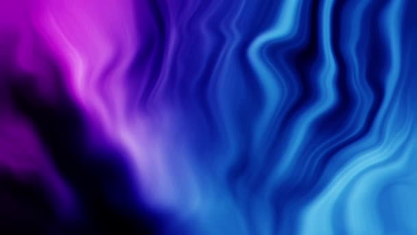 Colorful Wave Gradient Animation Slow Motion Background — Stock Video