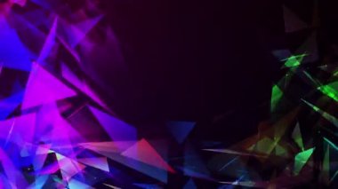 Soyut canlandırma çok renkli desen 4K pürüzsüz kavram