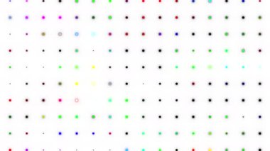 Soyut canlandırma çok renkli desen 4K pürüzsüz kavram