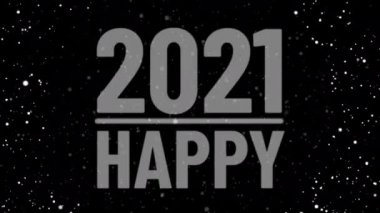 Mutlu yıllar 2020 arka plan neon konsepti