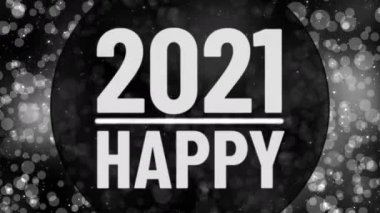 Mutlu yıllar 2020 arka plan neon konsepti