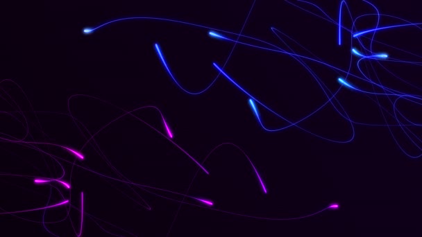 Abstract Animation Multicolor Pattern Smooth Concept — Stock Video