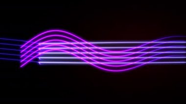 Neon soyut animasyon arkaplan hareketi kavramı