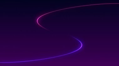 Neon soyut animasyon arkaplan hareketi kavramı