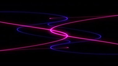 Neon soyut animasyon arkaplan hareketi kavramı