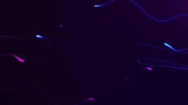 Soyut canlandırma çok renkli desen 4K pürüzsüz kavram