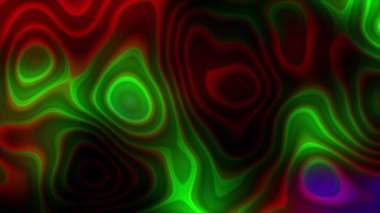 Renkli soyut animasyon gradyanı 4K düz konsept