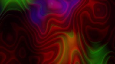 Renkli soyut animasyon gradyanı 4K düz konsept