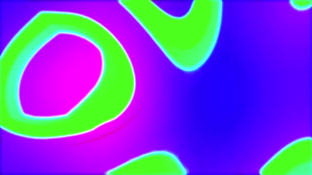 Kleurrijk Abstract Animatie Verloop Glad Concept — Stockvideo