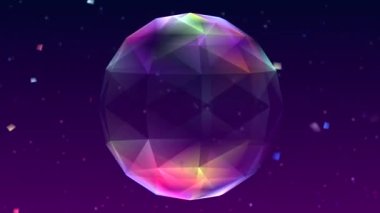 Soyut canlandırma çok renkli desen 4K pürüzsüz kavram