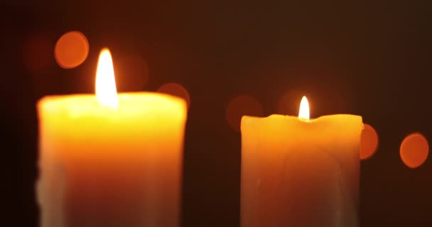 Ambiance romantique aux chandelles résolution 4K