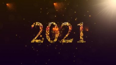 Mutlu yıllar 2020 arka plan konsepti