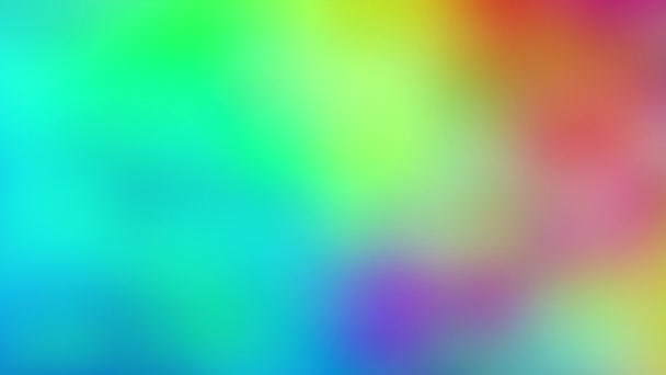 Bunte Abstrakte Animation Gradient Glattes Konzept — Stockvideo