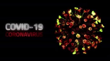 Coronavirus 2019 3d yorumlama kavramı