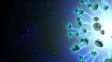 Coronavirus 2019 3d yorumlama kavramı