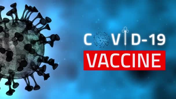 Концепція Рендеринга Coronavirus 2019 — стокове відео