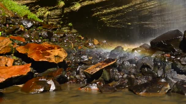 Acque Danzanti Della Cascata Bailarina Urubici Brasile — Video Stock