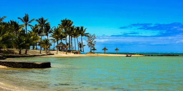 Райский Пляж Острове Маврикий — стоковое фото
