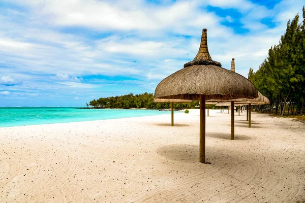 Heavenly Beach Mauritius Island — Stock Photo, Image