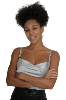 Genç metis modelinin stüdyo resmi