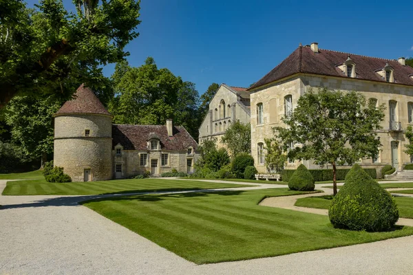 Fontenay Abbey Town Montbard Bourgogne — Stock Photo, Image