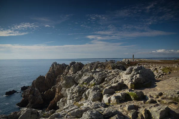 法国克拉里昂半岛上的潘希尔角 位于布里特纳岛上 — 图库照片