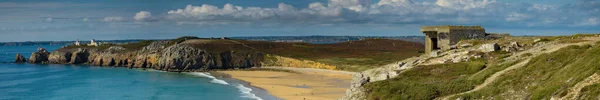Brittany Finistere Deki Crozon Yarımadasının Güzel Manzarası — Stok fotoğraf