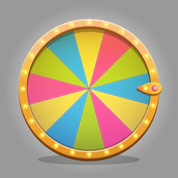 Wheel of fortune design element Royalty Free Stock Vectors