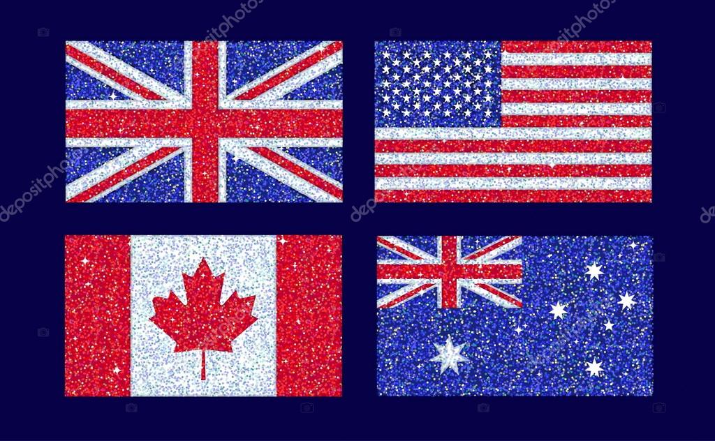 Paises con azul en su bandera
