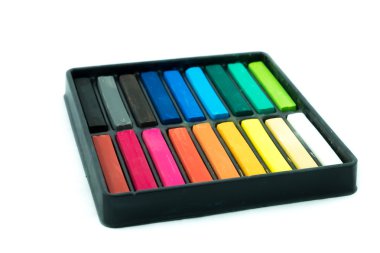 Sopa tebeşir renkli.